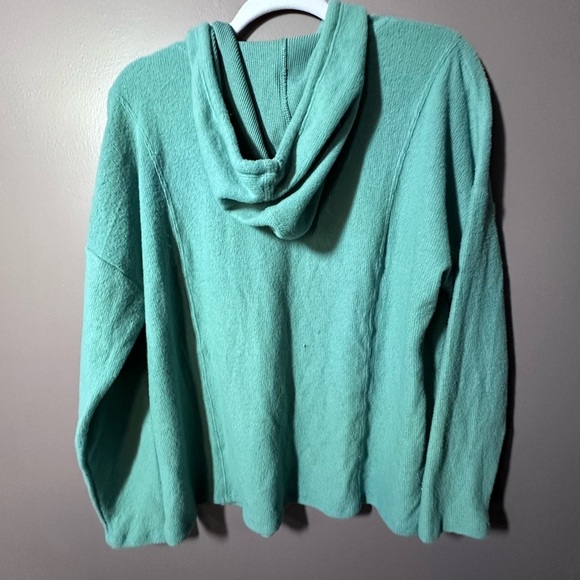 Green Hooded Sweatshirt - Picture 2 of 4